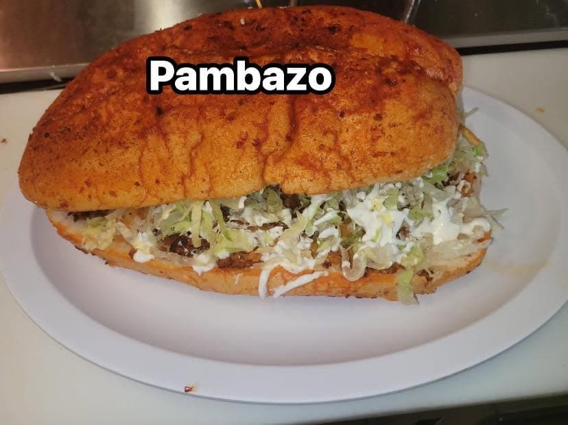 Pambazo preparado por Las Delicias de Jaimito